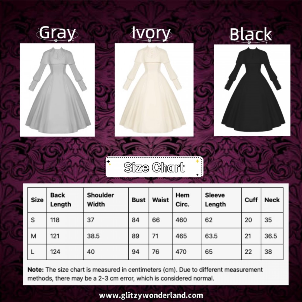 The Thirteenth Night Gothic Lolita Dress OP by Withpuji (WJ217)